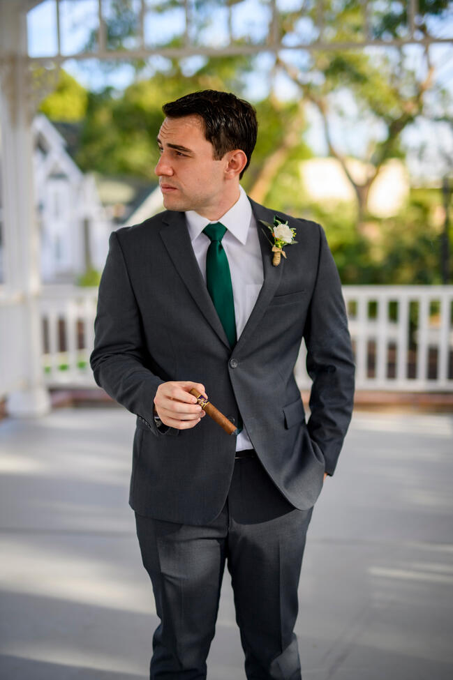 Looking Cool at a Wedding